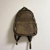 Used Women Lightweight 3-Layer Pocket Backpack Khaki Mother's Bag