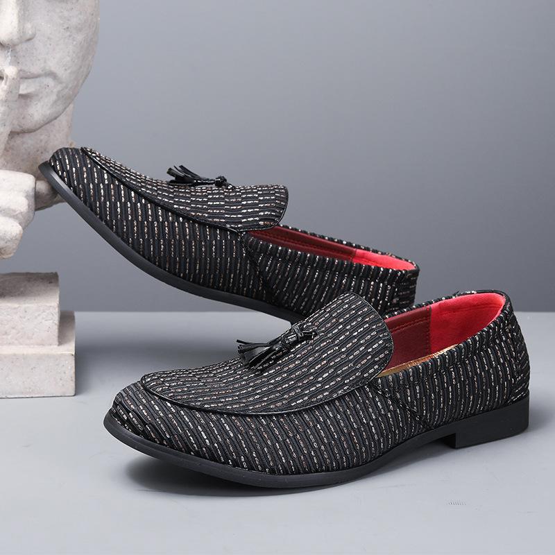Designer Neue Mode Herren Quasten Atmungsaktives Kleid Business Casual Schuhe Herren Slipper Party Hochzeitskleid Heimkehr Schuhe