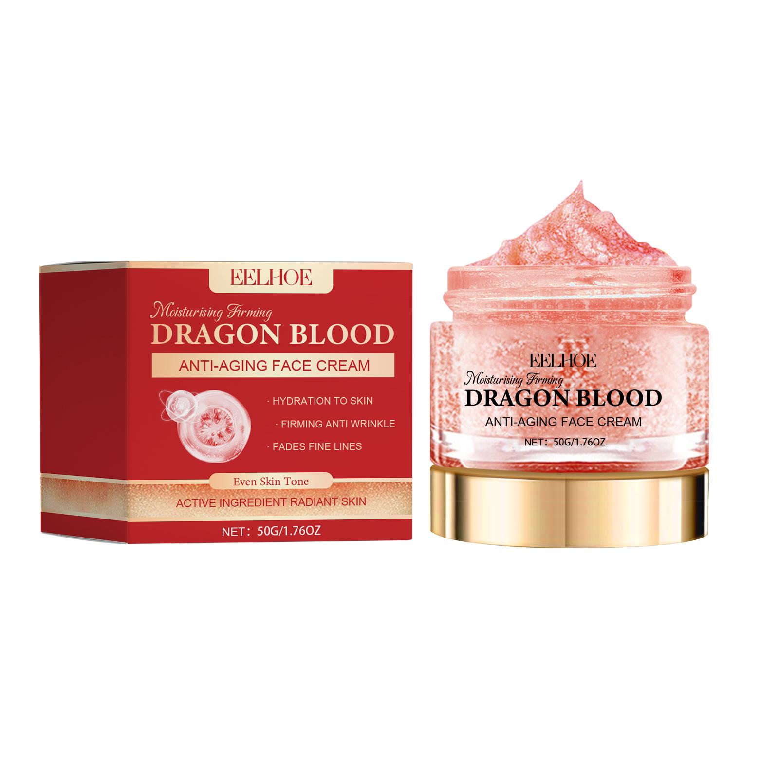 Dragon s Blood Moisturizing Face Cream Reduce fine lines, refine pores, moisturize and hydrate, brighten skin tone, and tighten skin 50g