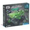 Monster Truck - CLEMENTONI - Mon Atelier Mécanique - Plus de 260 pieces - 2 en 1 - Des 8 ans - Fabriqué en Italie
