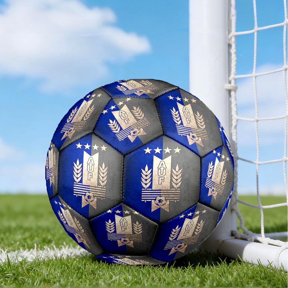 National Football Crest Printed Size 5 Soccer Balls, High-Quality, Anti-Slip, Protective Football, A Unique Gift , Birthdays, Christmas Gifts