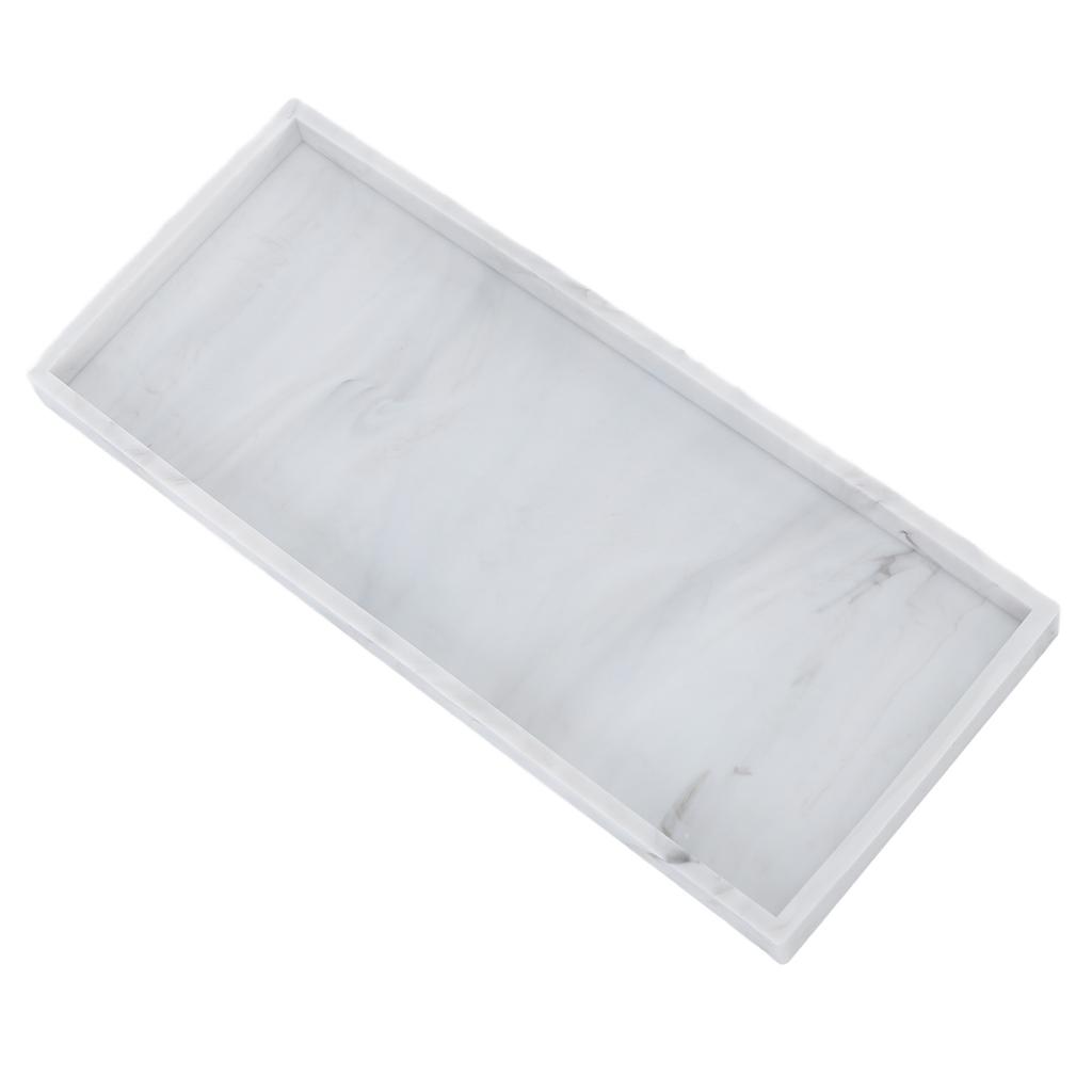 Silicone Storage Tray Silica Gel Kitchen Sorting Plate Tray Cosmetics Organizer Tray for Bathroom