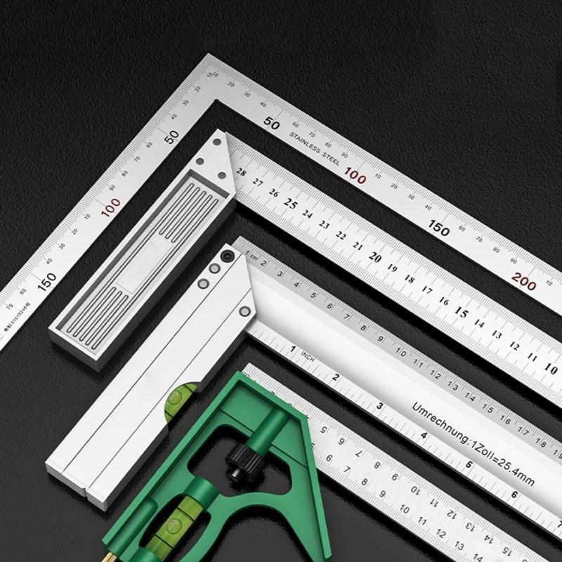 Woodworking Square, Framings Square,Woodworking Square , Right Angles Ruler, Framings Tool, L Shape Ruler Metal Square