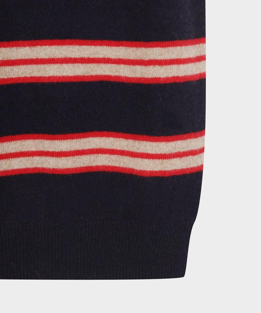 BROOKS BROTHERS Wool Striped Crewneck Sweater (Multi) (Bbwrmmf401)