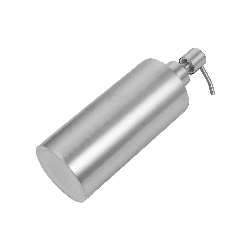 1 Stück Edelstahl-Aufbewahrungsflasche Praktisches Druckdesign 250 ml Fassungsvermögen Lotion Spender Einfache Flüssigkeitsaufbewahrung Reisegebrauch