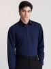 S.T. DUPONT CLASSICS Tricolore 952 Comfortable Shirt Navy Se5Fm22Ls952Sny