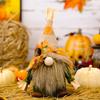 Burlap Thanksgiving Charming Gnome Decoration Featuring Harvest Cap And Accents Seasonal