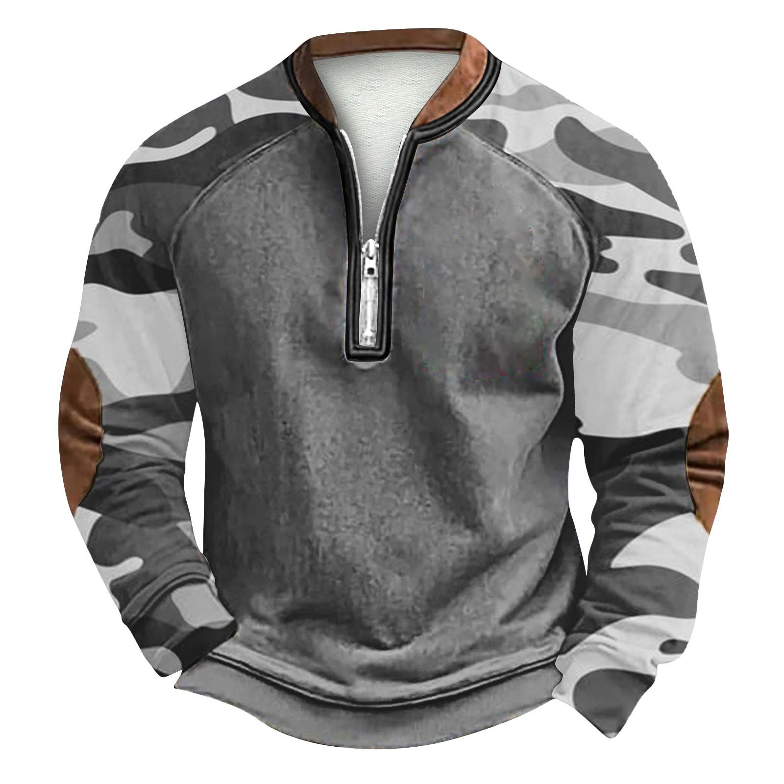 

Мужская зимняя толстовка с пряжкой Мужская толстовка с принтом XL