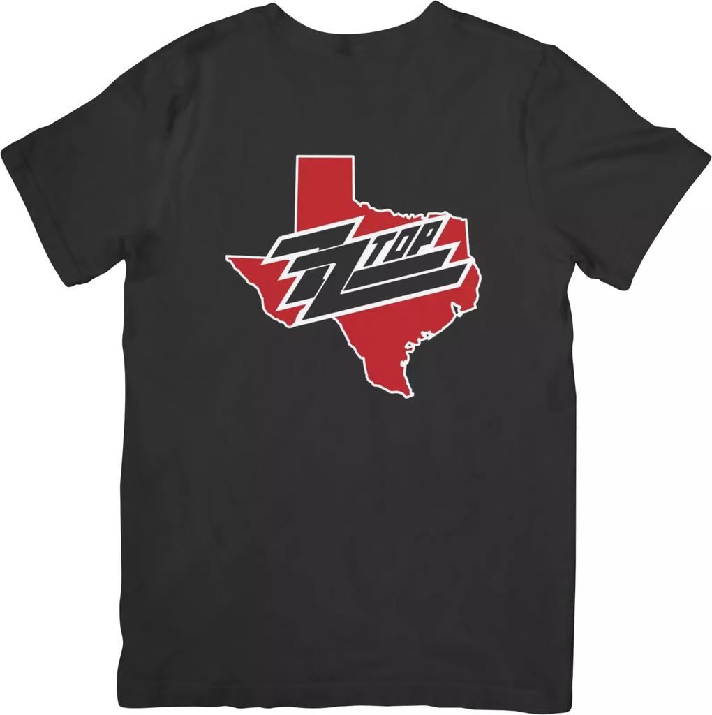 ZZ Top Music Unisex Fit for Men & Women Quality Cotton T-Shirt Black