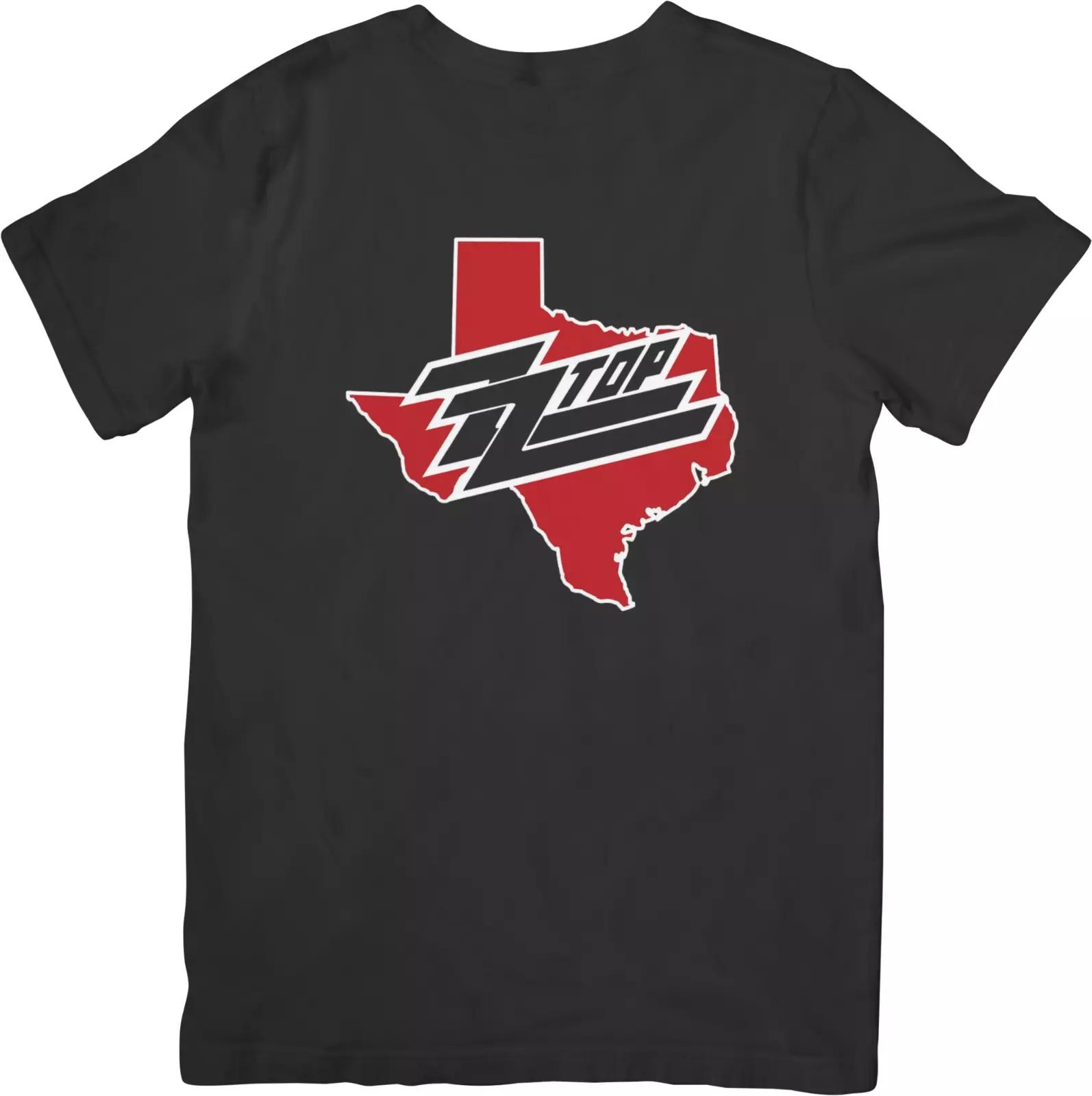 

ZZ Top Music Unisex Fit for Men & Women Quality Cotton T-Shirt Black S