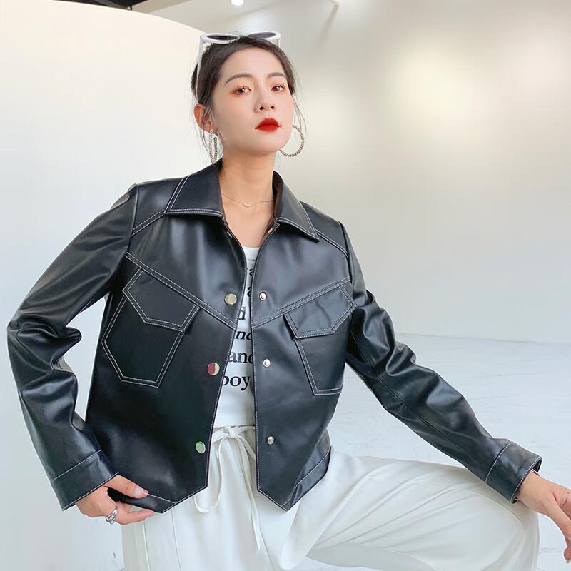 Kaiser Women's Genuine Sheepskin Leather Jacket