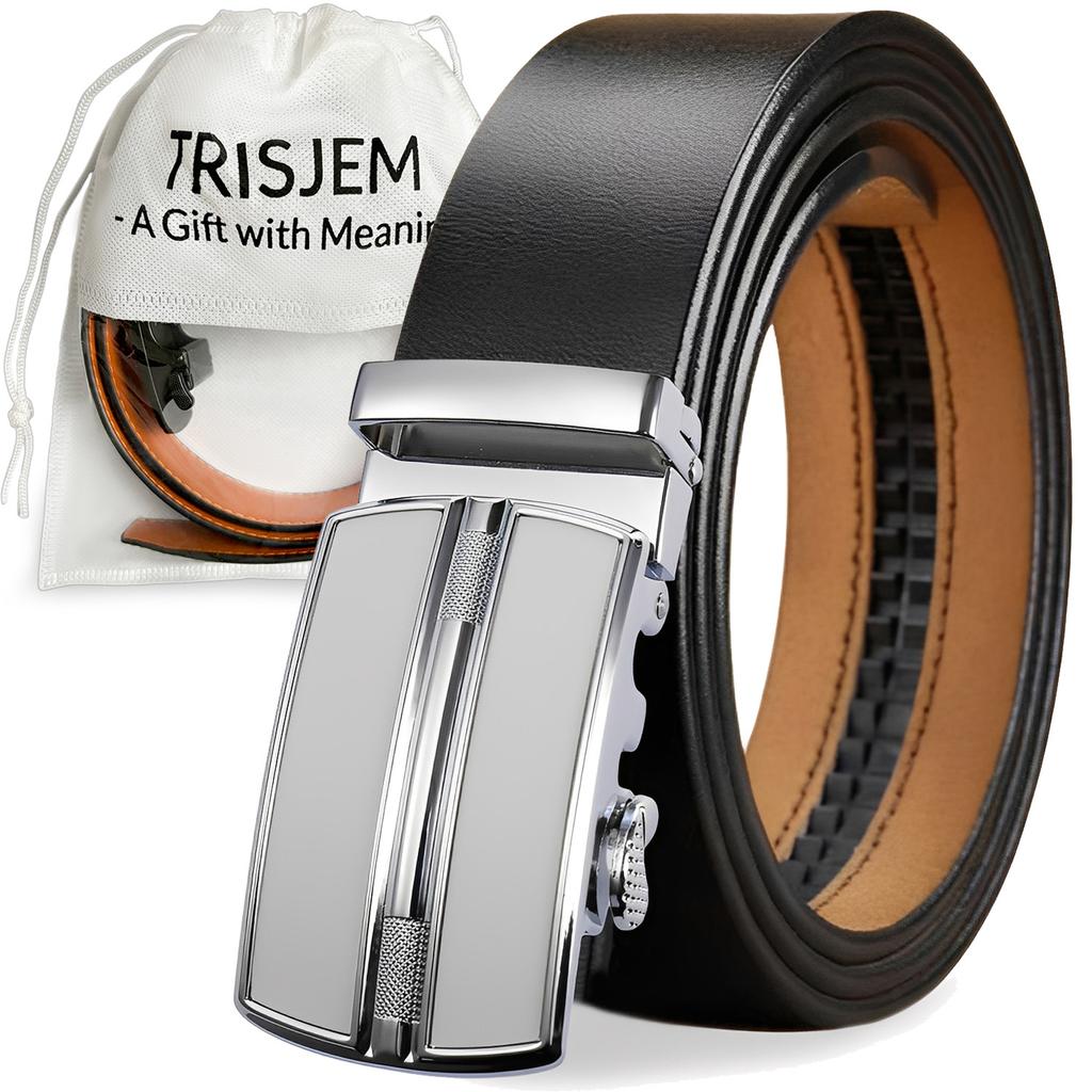 Men's High Quality Cowskin Leather Belt Strap Male Metal Alloy Automatic Buckle Belt for Men Formal Luxury Jeans Waistband Strap