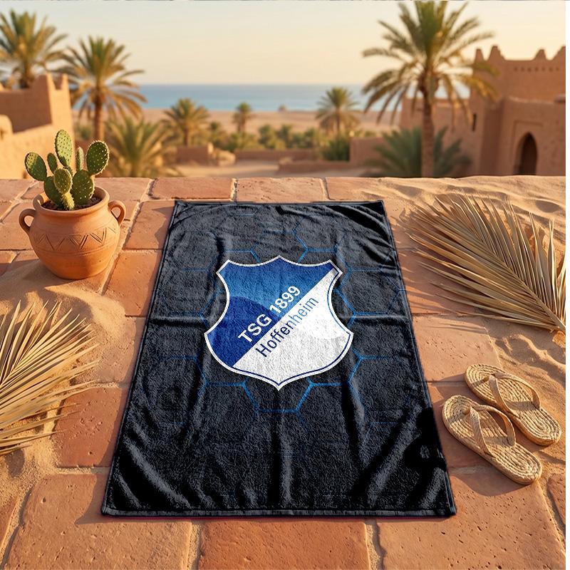 TSG Hoffenheim FC Print Microfiber Beach Towel Quick Dry Absorbent Large Towel For Beach Swimming Travel