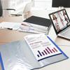 Protège documents - waytex - 931335b - 120 vues - 60 pochettes - bleu