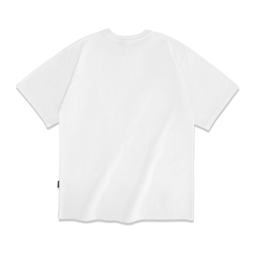 Mr. Graminus. Flower T-Shirt / White