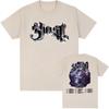 Ghost Skeletour World Tour 2026 T-Shirts Nordamerikanische Rockband Street T-Shirt Baumwolle Kurzarm Locker Männliche T-Shirts Grafik Tops