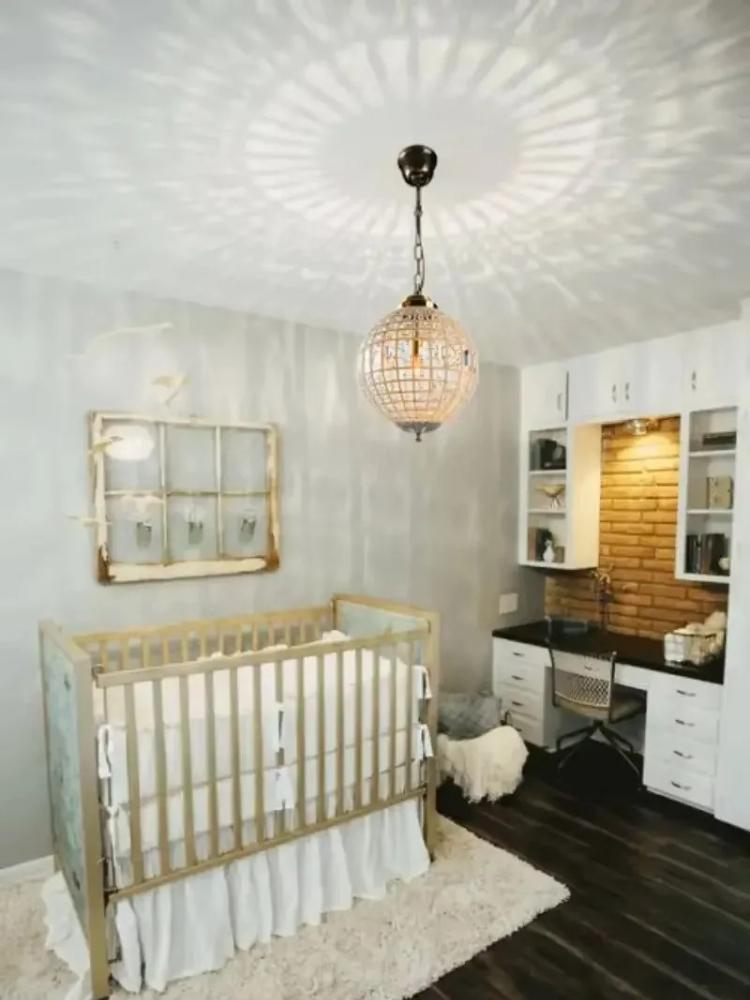 Nordic Modern Globe Crystal Pendant Light Luxury Creative Restaurant Exhibition Hall Lobby Decoration Living Room Main Pendant
