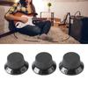 3Pcs Guitar Control Knob 1 Volume 2   Fit Top Plastic Set Kit Instrument Accessory Replacement