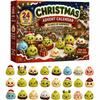 Slow Resilience Christmas Dumpling Advent Calendar 24-Day Countdown Calendar  for Kids&Adults