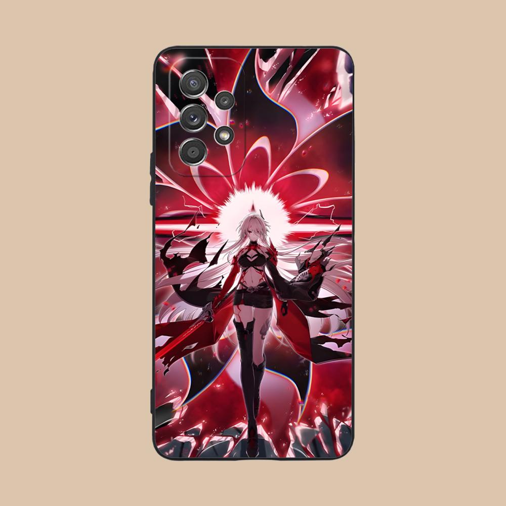 HSR Acheron Matte TPU Mobile Phone Case for Samsung Galaxy A56 55 54 53 52 51 36 35 34 23 16 15 5G Colorful Cover