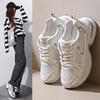 Lady Fitness Damen Atmungsaktive Sneaker Frau Freizeitschuhe Dämpfung Weiblich Bequem Low Top Socken-Sneaker Rutschfest Laufschuh