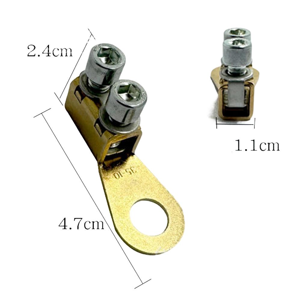 Car Battery Battery Clip Thickened Wire Pure Copper Pile Head Terminal Chuck Car Accessories