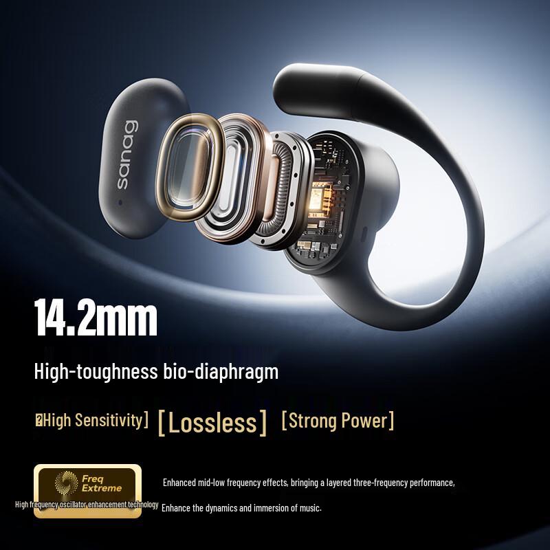 SANAG C16S Ear Clip Bluetooth Headphones