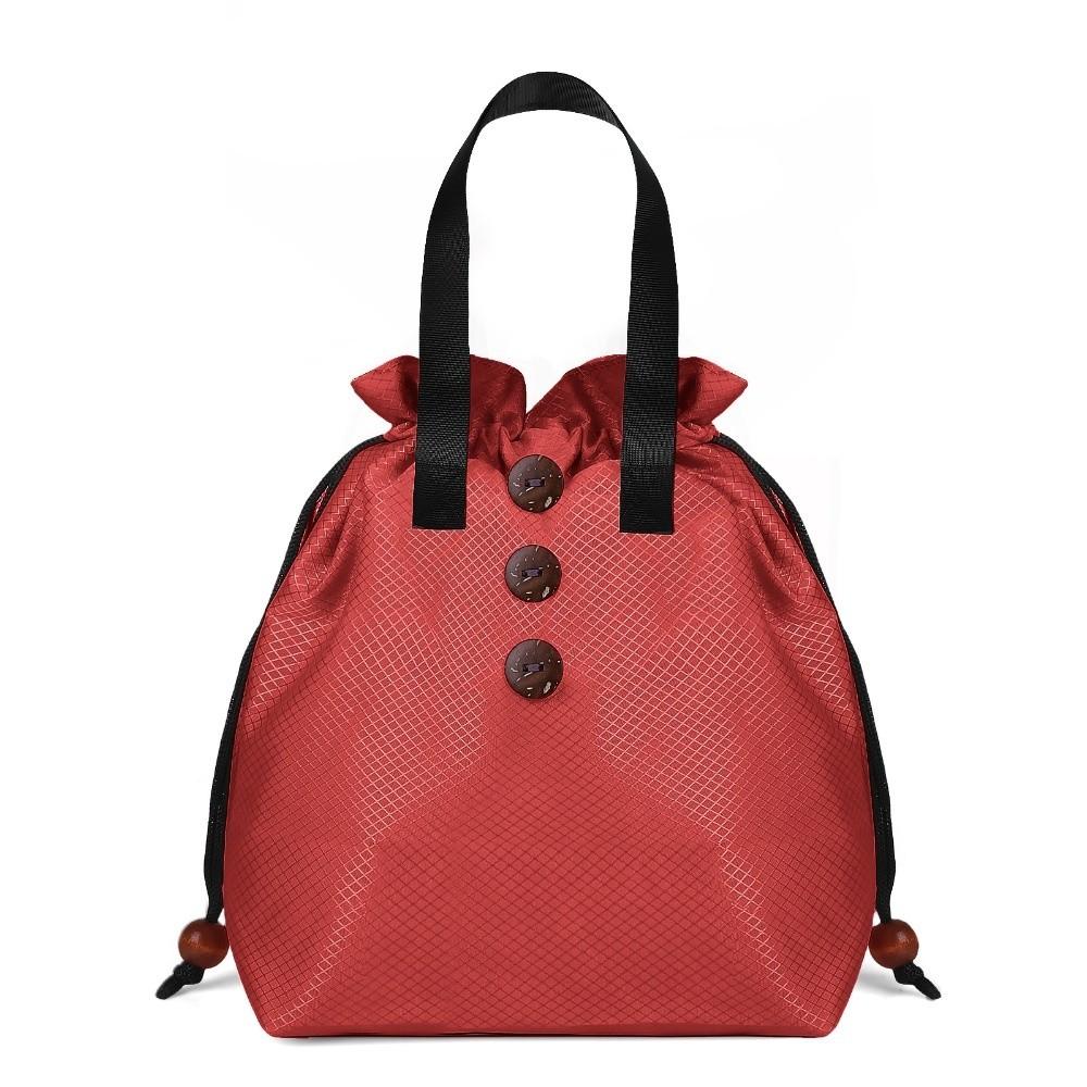 

Thickened Insulated Meal Bag Heat Preservation Lunch Box Bag Portable Picnic Bag Office Worker красный