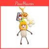Head Persimmon Peanut Toy Craft Felt Keyring Featuring Small Decorate Pendant