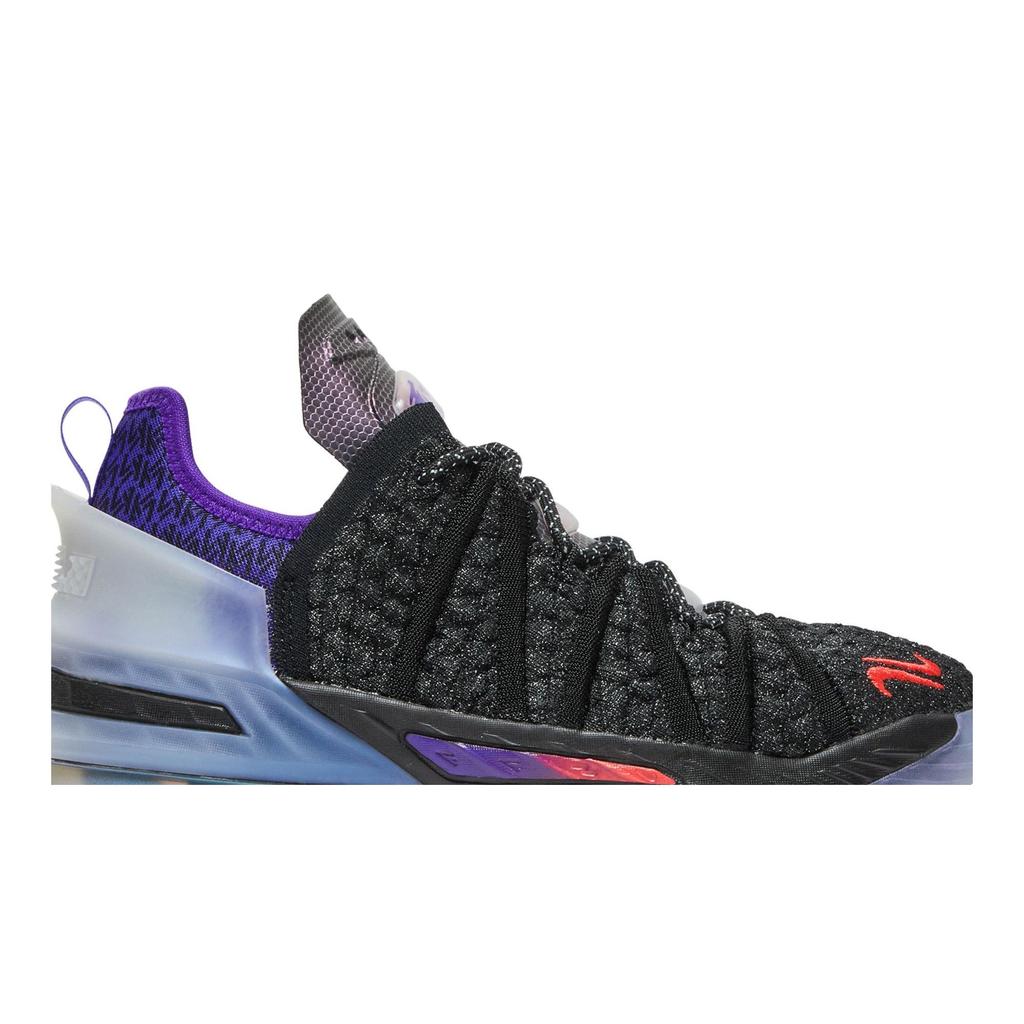 Nike LeBron 18 Grade School NRG 'The Chosen 2' (Unisex) Black / Fierce Purple / Metallic Silver / Multi-Color