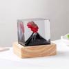 Striking Fire Sculpture Volcano Eruptions Night Light Impressive Detailing Eruptions Sculpture Night Lamp Home Decors