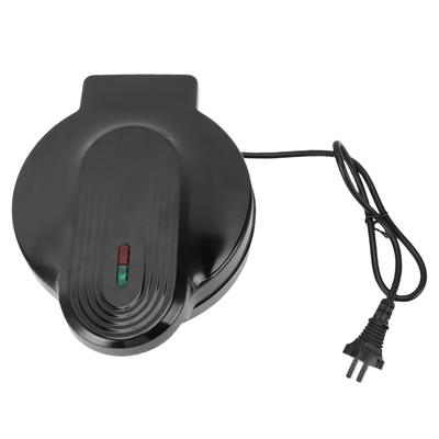 Electric Round Griddle 6.89in Heating Diameter Anti Stick 1000W Double Side Heating Countertop