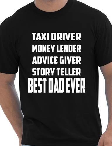 

Best Dad Ever Fathers Day Birthday Gift Mens T-Shirt Size S-XXL 4XL