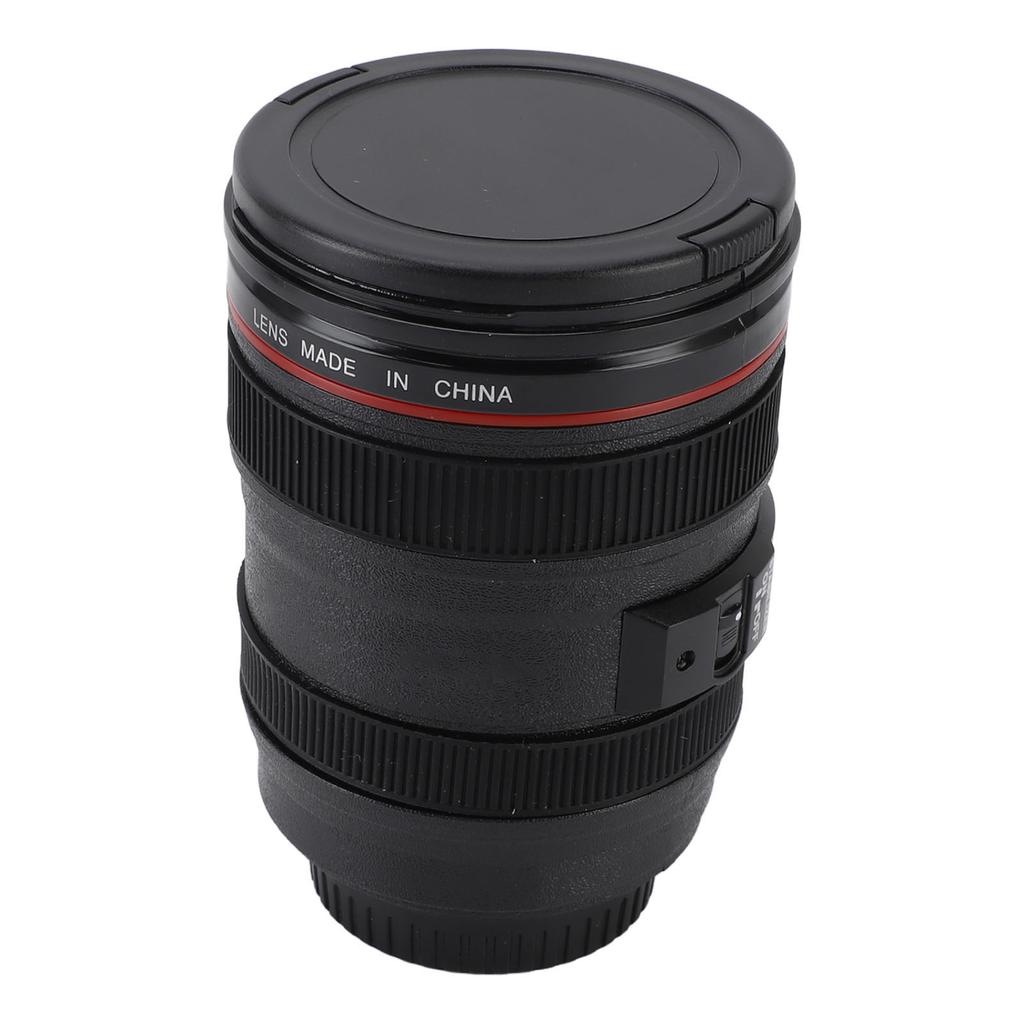 Camera Lens Coffee Mug Multipurpose Innovative Leakproof Camera Lens Cups for Photographers Traveler