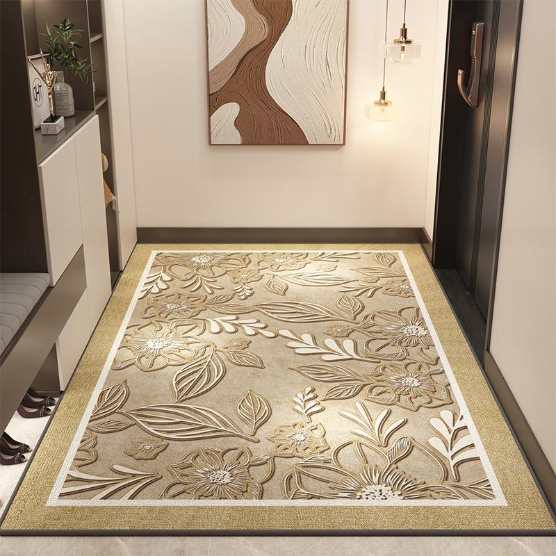 Household Entrance Mat Entrance Door Foyer Foot Mat Living Room Foot Mat Dirt Resistant Carpet