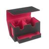 PU Leather Card Deck Storage Box Holds 200+ Trading Cards Magnetic Closure Game Card Holder for MTG TCG Commander Collector