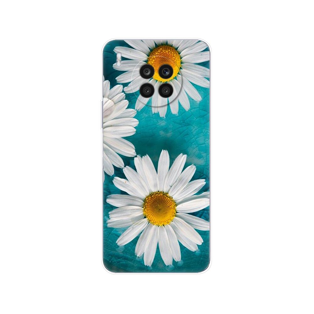 For Honor 50 Lite Case 6.67 Inch Silicon Back Cover Phone Case For Huawei Honor 50 Lite Soft Case TPU Bumper 50Lite Light Funda