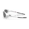 Oakley Eyejacket Redux II Sunglasses Silver Prizm Black Polarized Unisex Eyewear OO9438-0558
