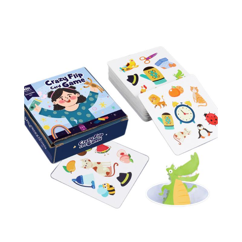 Douyin's Bestselling Parent-Child Interactive Memory Card Game: Enhance Kids' Focus and Reaction Skills.