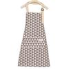 Breathable Kitchen Aprons Geometry Gardening Work Clothes  For Cleaning Cooking Baking