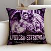 Metal AAvenged SevenfoldS Cushion Cover Breathable and skinfriendly linen pillowcase square removable and washable cushion