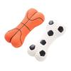 Διαδραστικό Squeaky Dog Toy Bone Shape Latex Παιχνίδι κατοικίδιων ζώων Καθαρισμός δοντιών Τρίψιμο σκύλου Molar Chew Toy για γάτες Σκύλοι Μειώνουν το άγχος Ανία