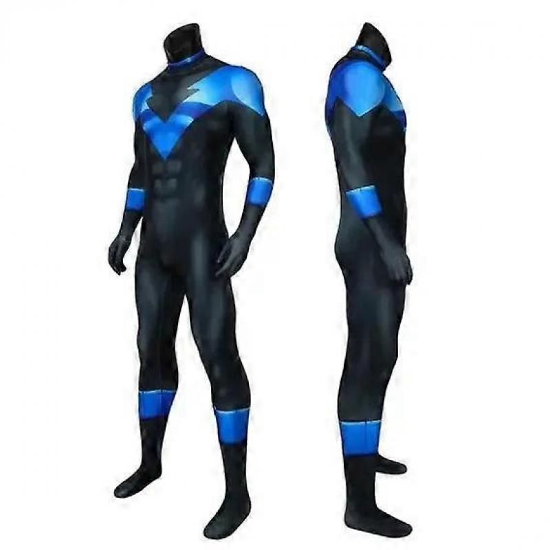 Movie Accurate Batman Red Hood Nightwing Cosplay Suit Bodysuit Superhero