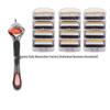 German-Quality Manual Razor: Old-Fashioned 5-Layer Blade for Men, Universal Fit