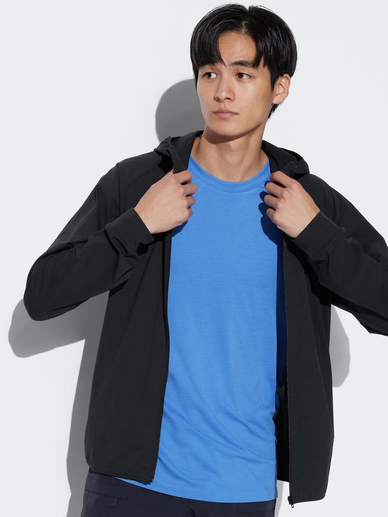 Uniqlo Japan Ultra Stretch Dry Ex Full Zip Hoodie  Long Sleeve