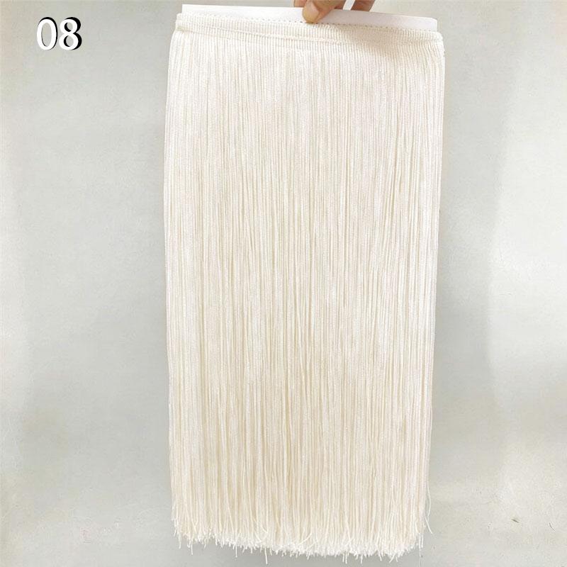 100 cm Lång Tofspetskant för Bröllopsscendekorationer och Kostymer Handgjorda DIY Klädsömnadsaccessoarer
