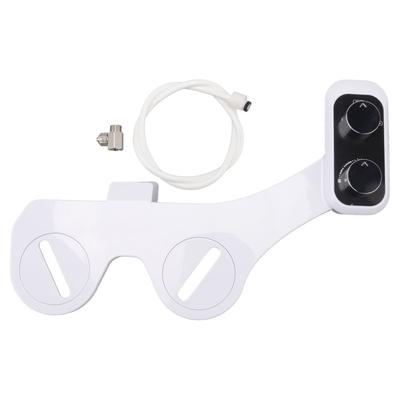 Universal Smart Toilet Bidet Dual Nozzle Design Knob Switch Toilet Self Cleaning Sprayer