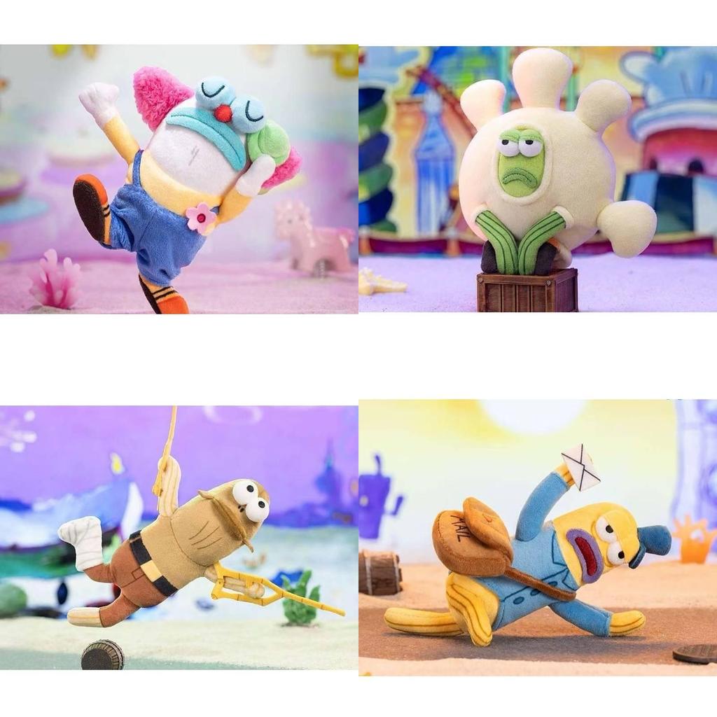 Spongebob Schwammkopf Bikini Bottom Plüschtier Mit Weicher Pp-Baumwolle Für Kinder Geburtstagsgeschenk