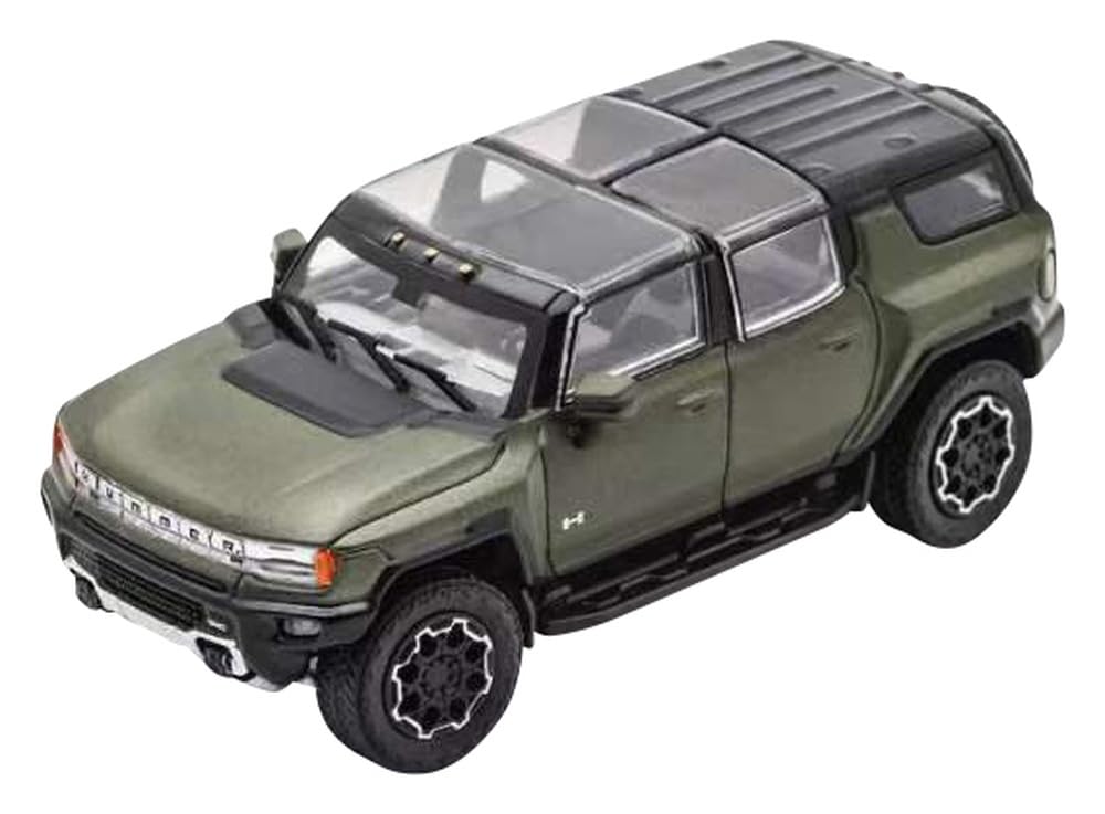 

Gaincorp Products GMC Hummer EV SUV Green Завершенный продукт 1/64 (LHD) КС049-359