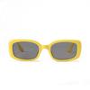 Lunettes Five Flowers Ss0054 Rétro Petite Monture Monture Carrée Lunettes de Soleil Homme, Lunettes de Soleil Couleur Femme